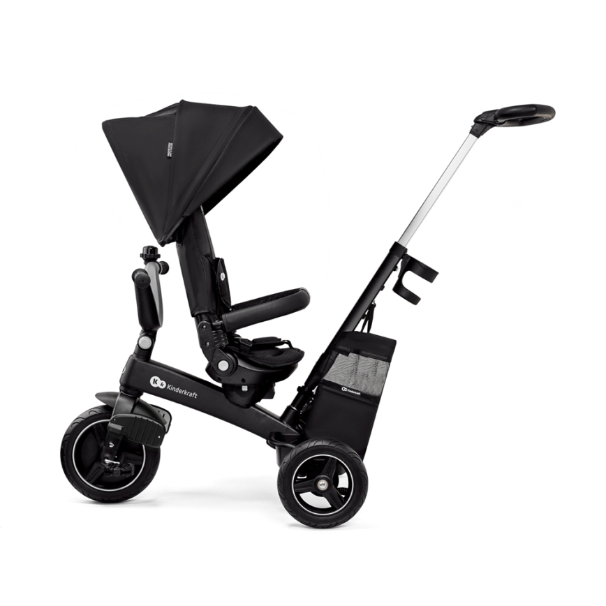 KINDERKRAFT SELECT - Driewieler voor kinderen 5in1 EASYTWIST Premium zwart