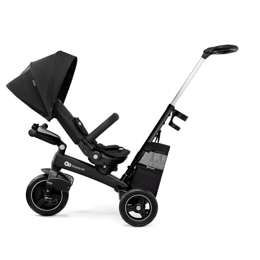 KINDERKRAFT SELECT - Driewieler voor kinderen 5in1 EASYTWIST Premium zwart