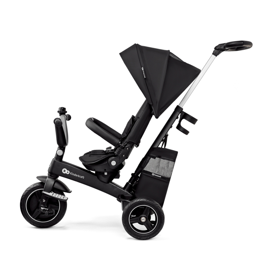 KINDERKRAFT SELECT - Driewieler voor kinderen 5in1 EASYTWIST Premium zwart