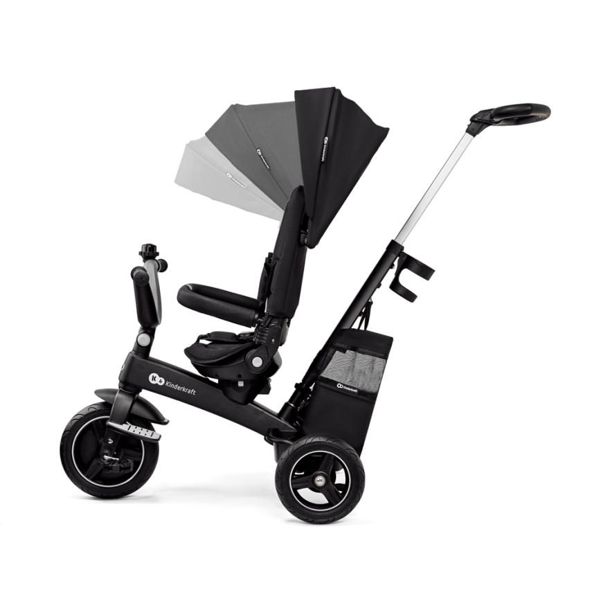 KINDERKRAFT SELECT - Driewieler voor kinderen 5in1 EASYTWIST Premium zwart