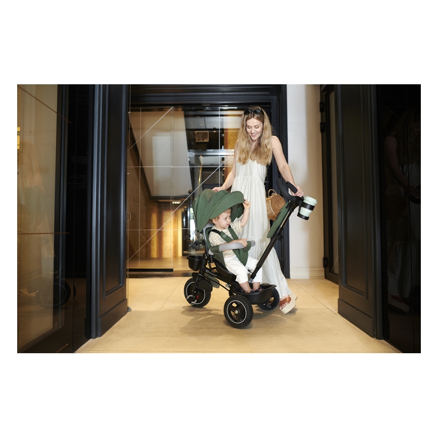 KINDERKRAFT SELECT - Driewieler voor kinderen SPINSTEP Premium groen