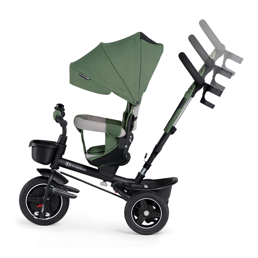 KINDERKRAFT SELECT - Driewieler voor kinderen SPINSTEP Premium groen