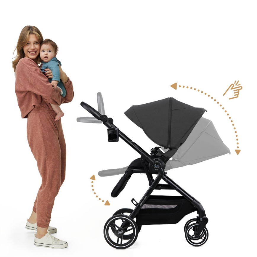 KINDERKRAFT SELECT - Sportieve buggy YOXI Moonlight Grey