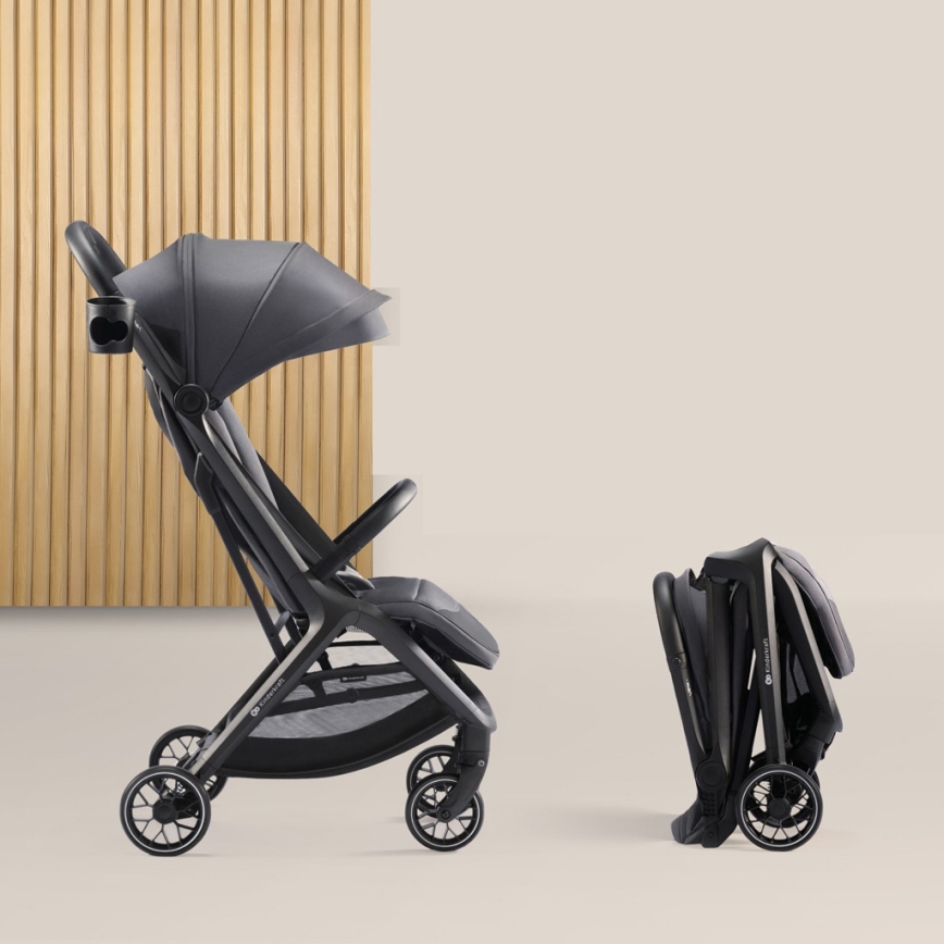 KINDERKRAFT SELECT - Sportieve kinderwagen NUBI 2 grijs