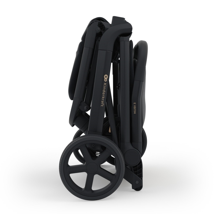 KINDERKRAFT SELECT - Sportieve kinderwagen NUBI 3 Middernachtzwart