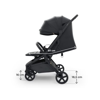 KINDERKRAFT SELECT - Sportieve kinderwagen NUBI 3 Middernachtzwart