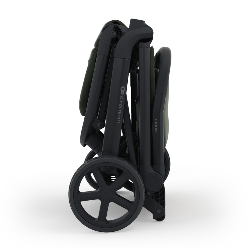 KINDERKRAFT SELECT - Sportieve kinderwagen NUBI 3 Mystiek groen