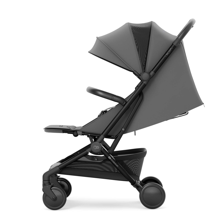 KINDERKRAFT SELECT - Sportieve kinderwagen PILOT 2 grijs