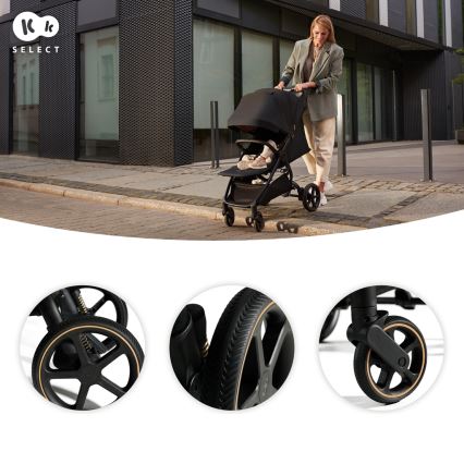 KINDERKRAFT SELECT - Wandelwagen MITZY Ink zwart