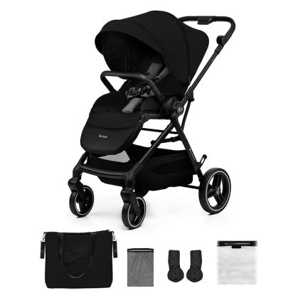 KINDERKRAFT SELECT - Wandelwagen YOXI Pure zwart