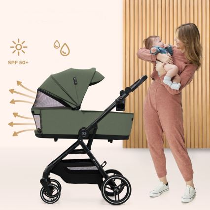 KINDERKRAFT SELECT - Sportieve 2-in-1 kinderwagen YOXI Mystic green