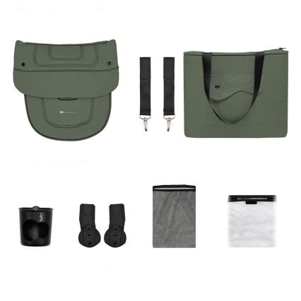 KINDERKRAFT SELECT - Sportieve 2-in-1 kinderwagen YOXI Mystic green