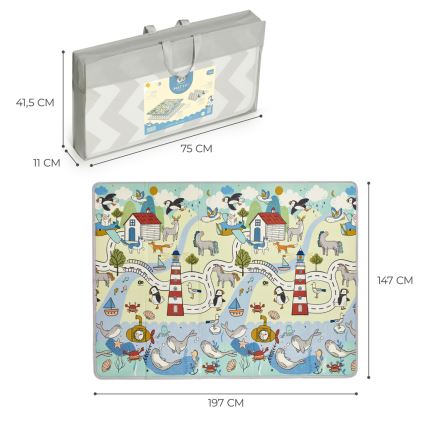 KINDERKRAFT - Speelmat voor kinderen MATTY 2