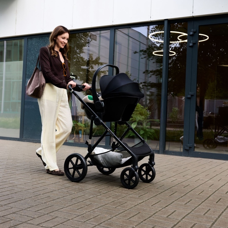 KINDERKRAFT - Sportieve kinderwagen INDY 3 Coal Black