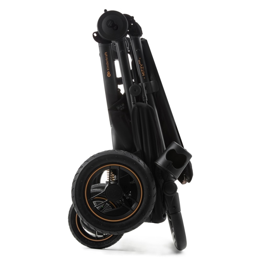 KINDERKRAFT - Sportieve kinderwagen MITZY Air zwart