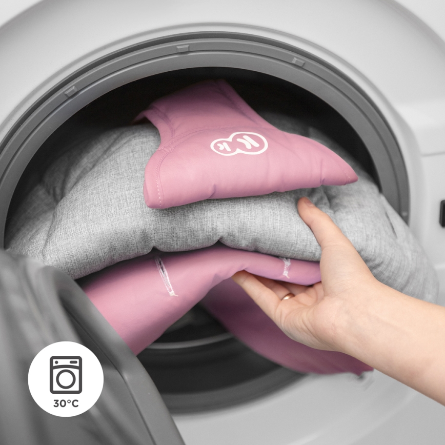KINDERKRAFT - Vibrerend wipstoeltje voor baby's met een melodie FELIO 2 roze