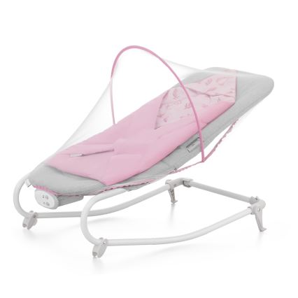 KINDERKRAFT - Vibrerend wipstoeltje voor baby's met een melodie FELIO 2 roze