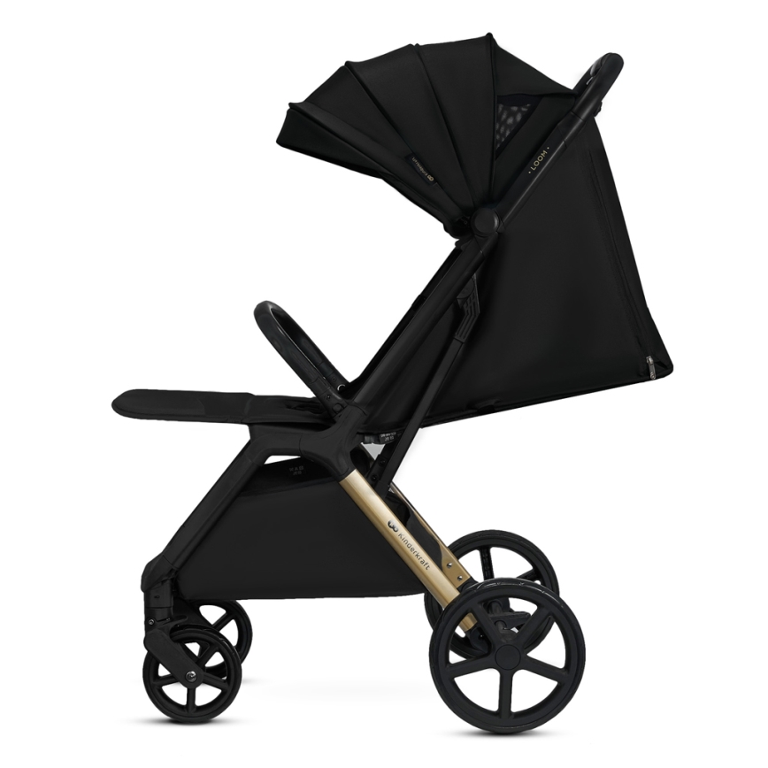 KINDERKRAFT - Wandelwagen LOOM zwart