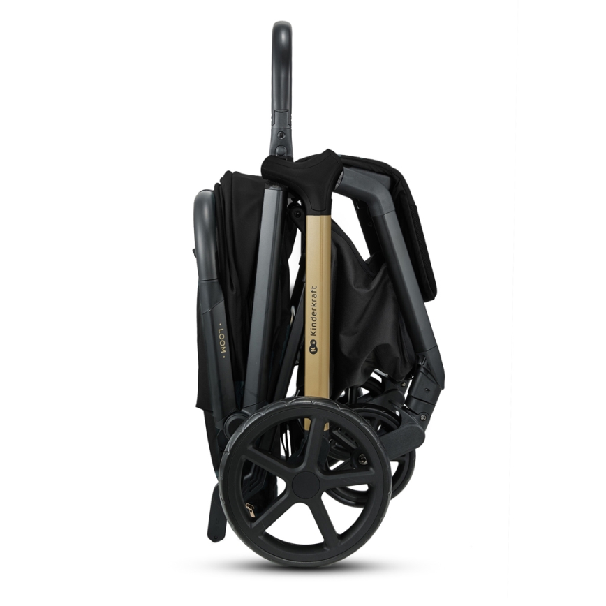 KINDERKRAFT - Wandelwagen LOOM zwart