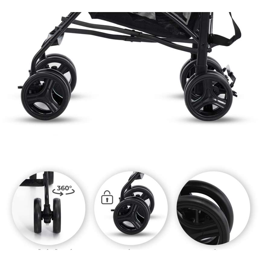 KINDERKRAFT - Wandelwagen TIK Stone grijs