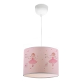 Kinderlamp CANDY 1xE27/40W/230V roze