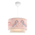 Kinderlamp CANDY 1xE27/40W/230V roze