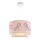 Kinderlamp CANDY 1xE27/40W/230V roze