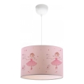 Kinderlamp CANDY 1xE27/40W/230V roze