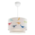 Kinderlamp CANDY 1xE27/40W/230V wit/multicolor