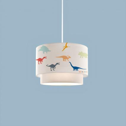 Kinderlamp CANDY 1xE27/40W/230V wit/multicolor