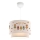 Kinderlamp CANDY 1xE27/40W/230V wit/multicolor