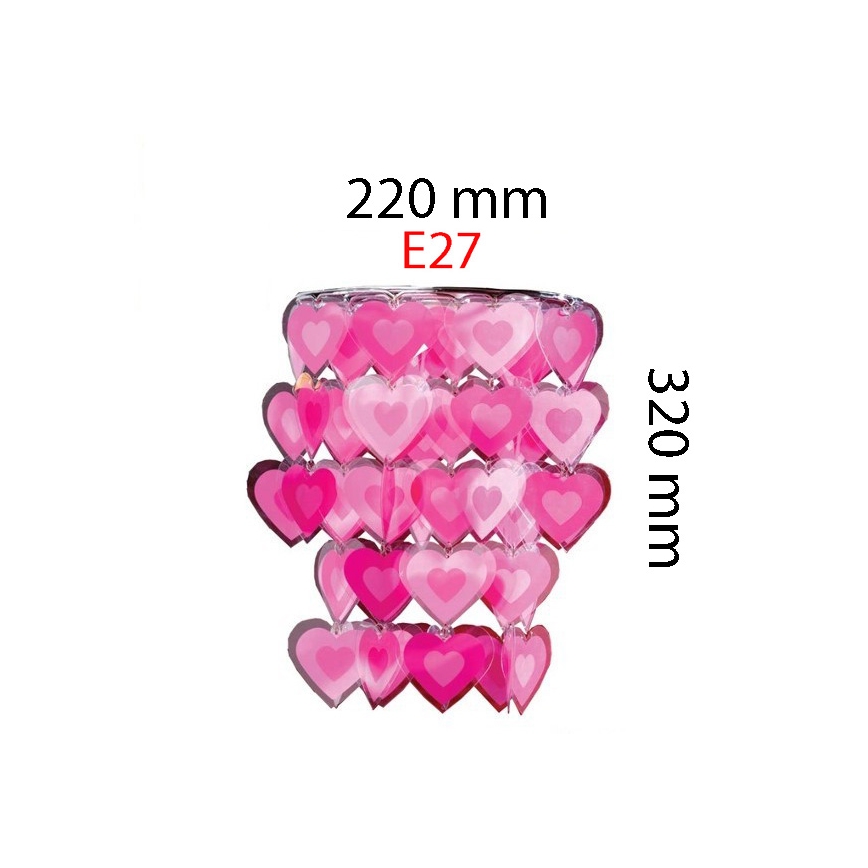 Kinderlampenkap voor VIKI E27 kroonluchter 32x22 cm