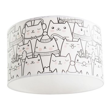 Kinderplafondlamp CATS 1xE27/60W/230V