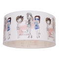 Kinderplafondlamp GIRLS VIBES 1xE27/60W/230V pr. 40 cm voor meisjes