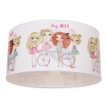 Kinderplafondlamp GIRLS VIBES 1xE27/60W/230V Ø 40 cm voor meisjes