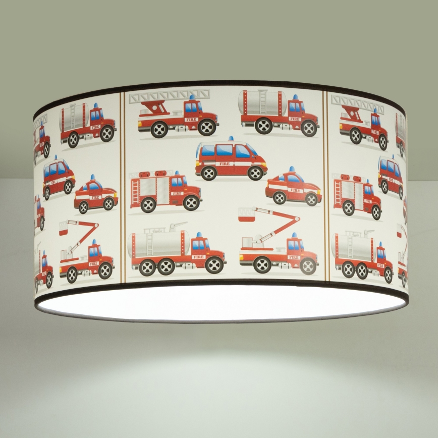 Kinderplafondlamp KIDS ROOM 1xE27/60W/230V Ø 40 cm brandweer