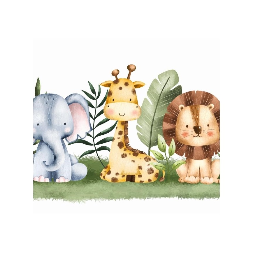 Kinderplafondlamp KIDS ROOM 1xE27/60W/230V Ø 40 cm jungle