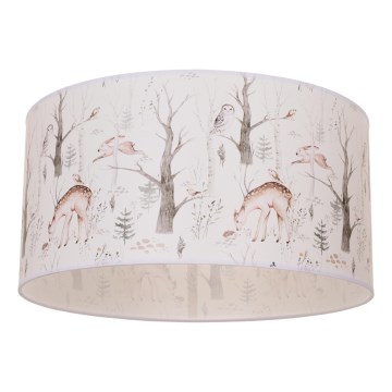 Kinderplafondlamp KIDS ROOM 1xE27/60W/230V Ø 40 cm met dierenmotief