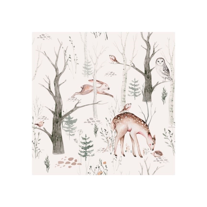 Kinderplafondlamp KIDS ROOM 1xE27/60W/230V Ø 40 cm met dierenmotief