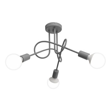 Kinderplafondlamp OXFORD 3xE27/15W/230V