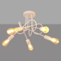 Kinderplafondlamp OXFORD 5xE27/15W/230V wit