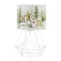 Kindertafellamp KIDS ROOM 1x E27/60W/230V Ø 18 cm, met dierenmotief