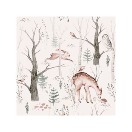 Kindertafellamp KIDS ROOM 1xE27/60W/230V Ø 18 cm met schattige diertjes