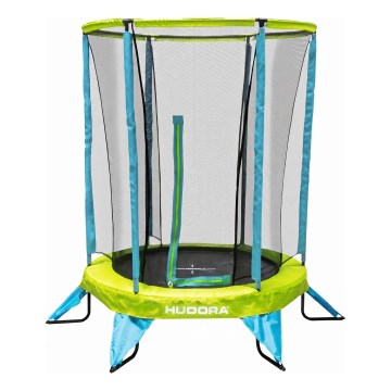 Kindertrampoline Ø 140 cm, blauw/groen