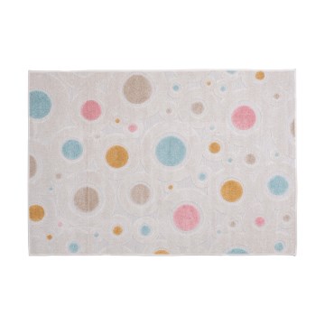 Kindervloerkleed PIAR 80x150 cm veelkleurig/stippen