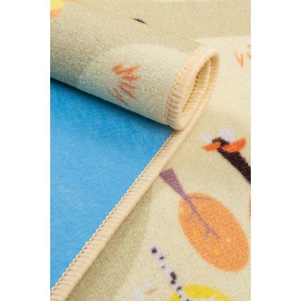 Kindervloerkleed STELLA STREETS 120x170 cm beige/stad