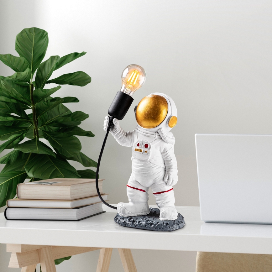 Kindlamp ASTRONAUT 1xE27/40W/230V koper/wit