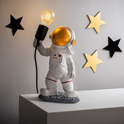 Kindlamp ASTRONAUT 1xE27/40W/230V koper/wit
