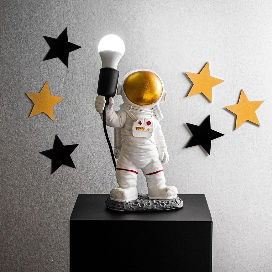 Kindlamp ASTRONAUT 1xE27/40W/230V koper/wit