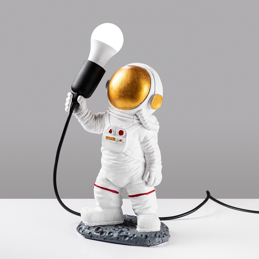 Kindlamp ASTRONAUT 1xE27/40W/230V koper/wit